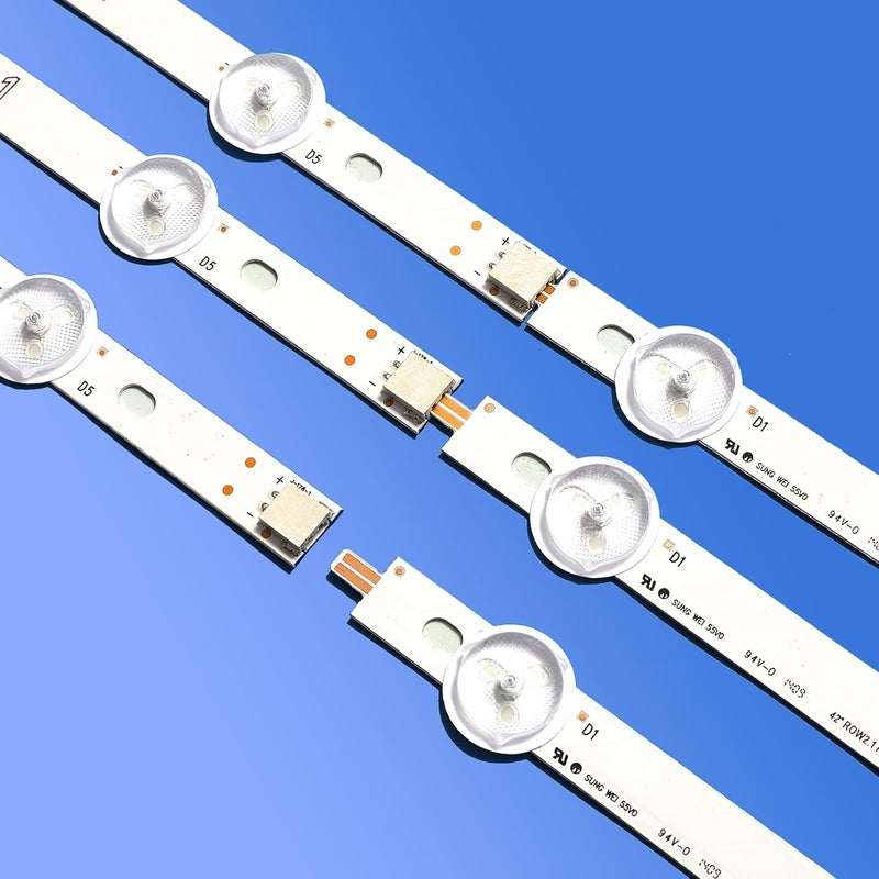 شريط LED للإضاءة الخلفية: 42LN540V، 42LN613V، 42LA620V، LC420DUE، 42LN575S، 42LA620S، 42LN540S-R2، 6916L-1217A - Image 2