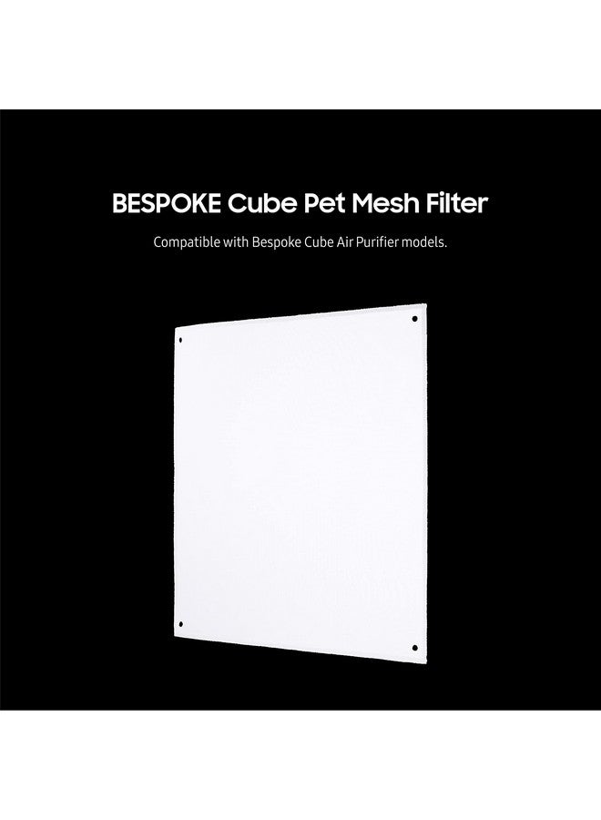 SAMSUNG Bespoke Cube Air Purifier Pet Mesh Filter, 5 Pack Replacement Filters to Remove Pet Hair from Air in Home, CFX-H640/AA - Image 2