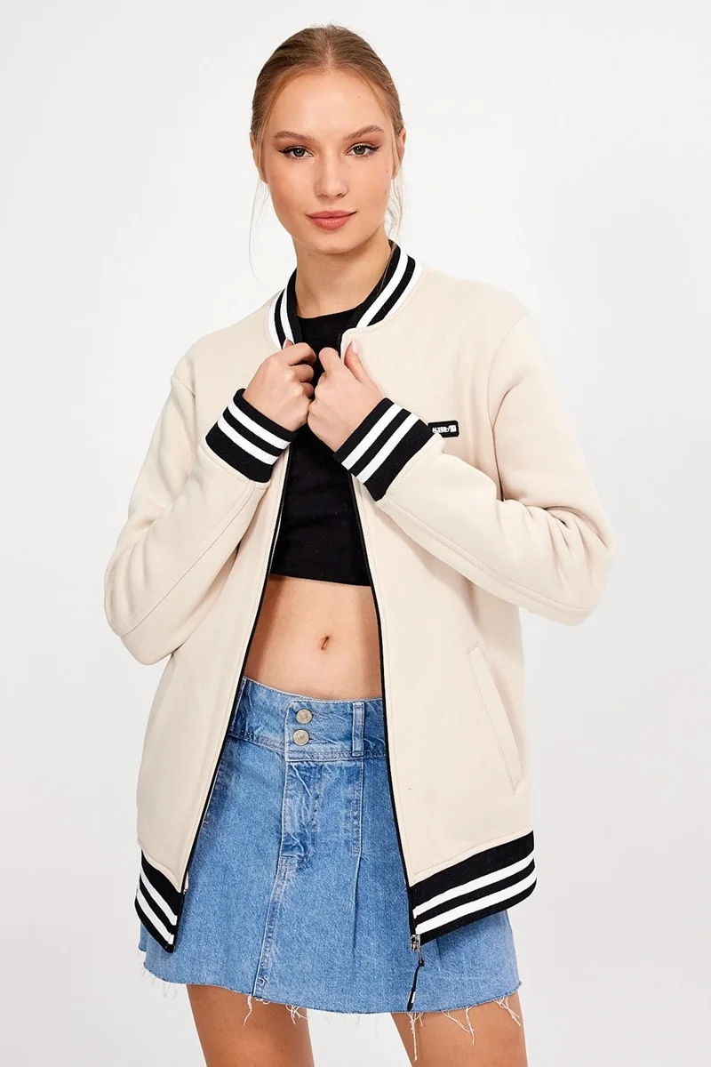 Alexander Gardi Unlined Raised Oversize College Jacket Coat (E23-0019 00)