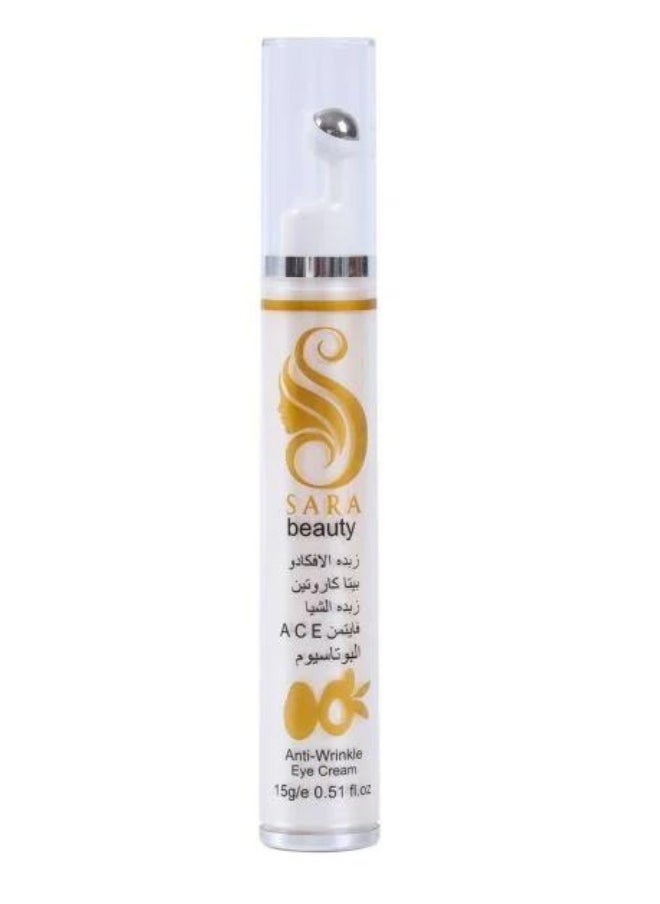 SARA BEAUTY Avocado Butter and WrInkle Eye Cream to Remove Dark Circles - 15 gm  - Image 2