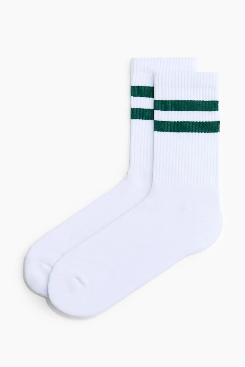 H&M  5-pack socks with Lycra® for Men | Best Price UAE