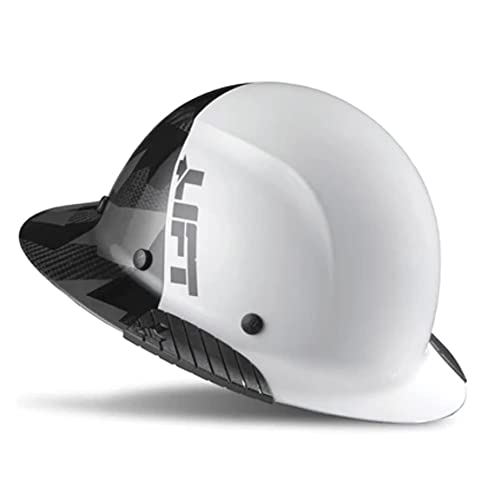 LIFT Safety HDF50C-20CK DAX Carbon Fiber Full Brim 50-50, White/Black Camo - Image 3