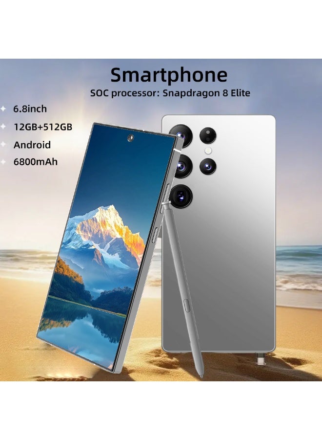 W&O M20 Ultra Dual SIM Polar Silver 12GB RAM 512GB 5G - Middle East Version - Image 4