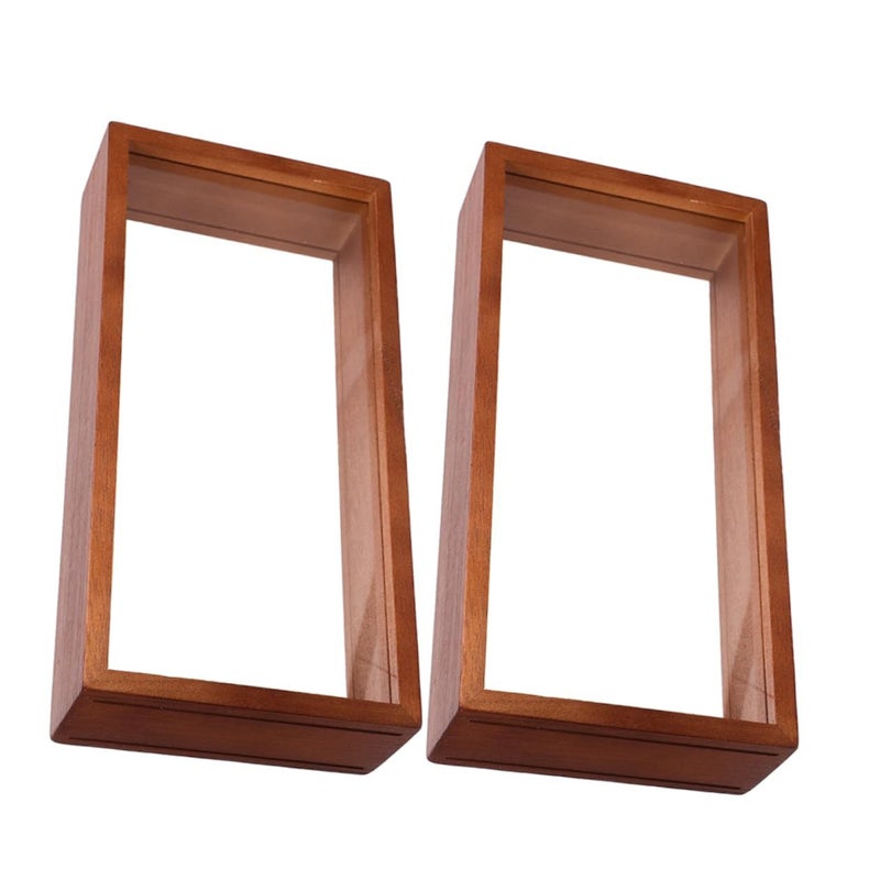 2 قطعة 30x40 سم صندوق ظل الزهور المجففة إطار عرض علبة عينة - Image 2
