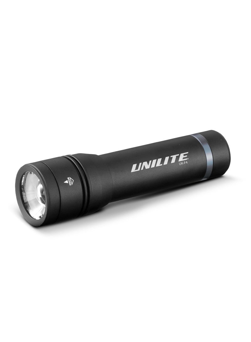 Unilite Uk F4 450 Lumen 4Xaaacree Focus Flashlight - Image 2