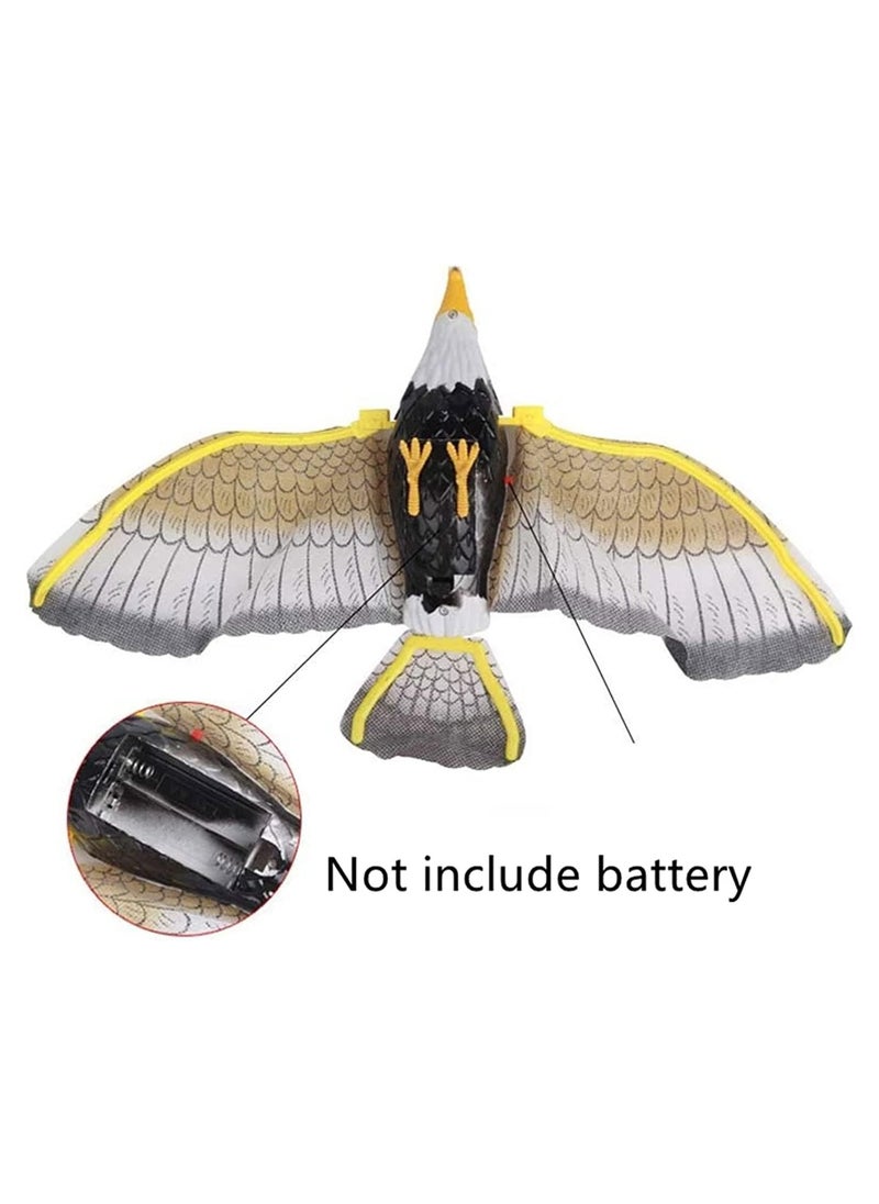 Generic - Simulation Bird Interactive Cat Toy Flying Bird Cat Toy Electric Toy Bird For Cats Flashing Music Funny Cat Toy Cats Kitten Play Hunting Exercising Eliminating Boredom (Eagle)ole not included - Image 1