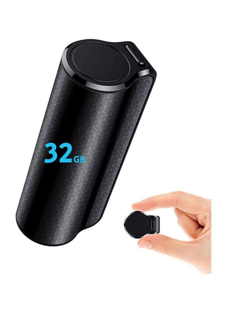 Generic - Mini Voice Activated Recorder, 32GB Super Long 800 Hours Recording Capacity, 3200mAh Battery, 365 Standby, Audio Sound Recording Continuous Listening Device w/Strong Magnetic - Image 1