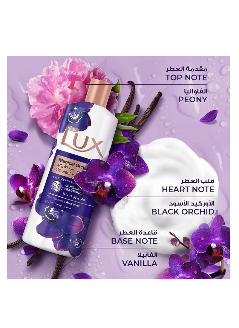 Lux Lux Perfumed Body Wash Magical Orchid For 24 Hours Long Lasting Fragrance 500ml  - Image 2