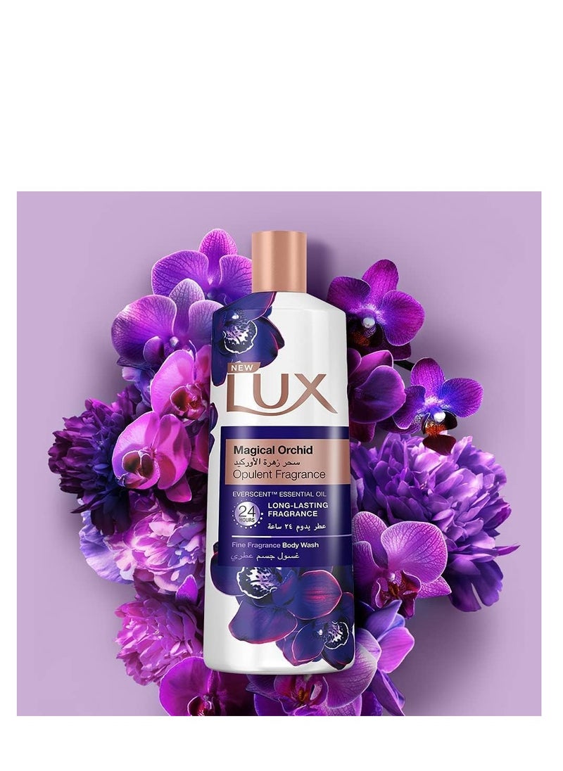 Lux Lux Perfumed Body Wash Magical Orchid For 24 Hours Long Lasting Fragrance 500ml  - Image 5