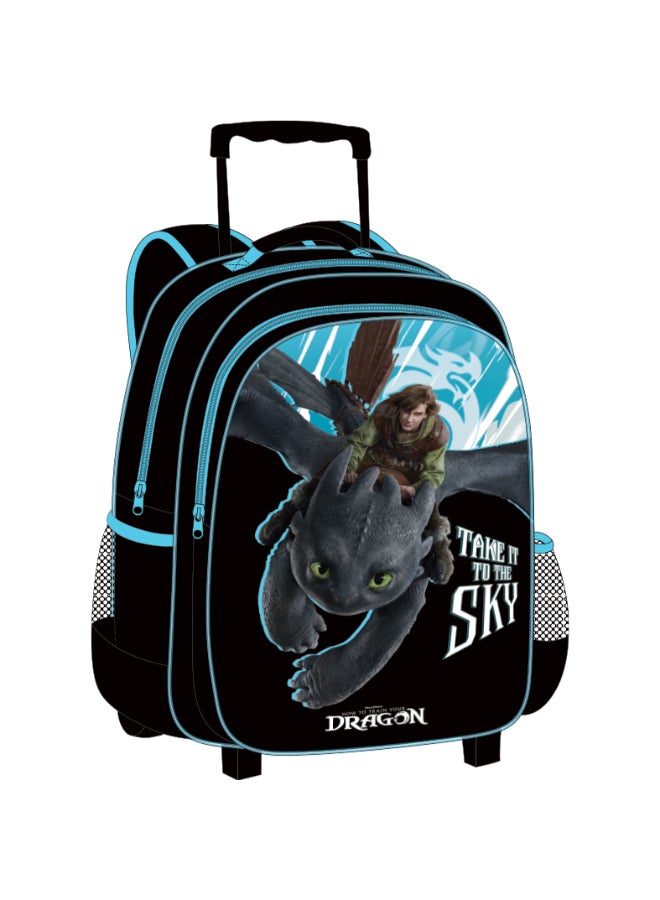 How To Train Your Dragon: Live Action 5 in 1 Value Pack (16" Trolley Bag with Lunch Box, Lunch bag, Water Bottle and Pencil Case) - Image 5