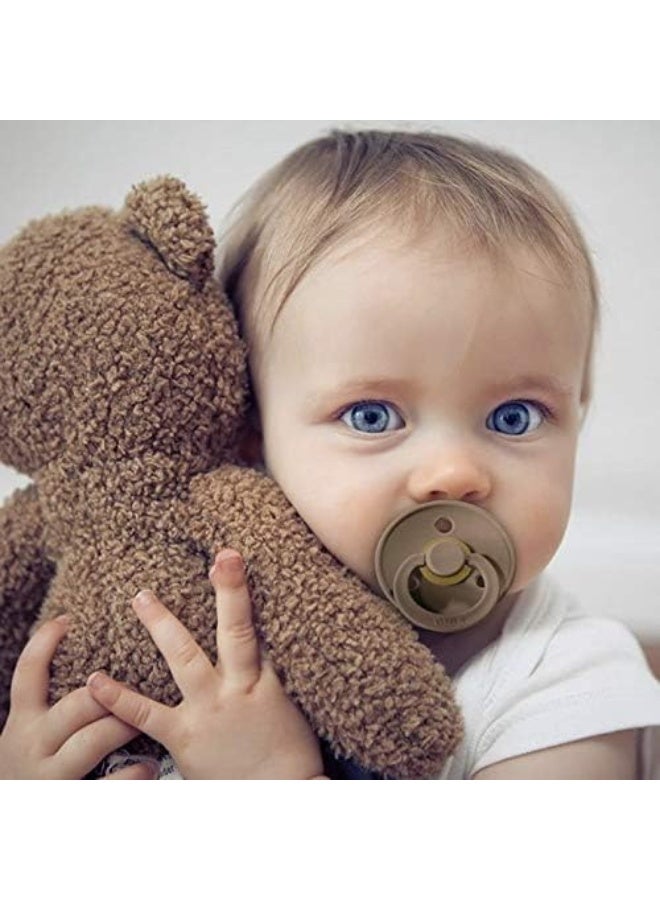 بيبس لهاية متماثلة قطعتين خالية من البيسفينول أ، مطاط طبيعي، صنع في الدنمارك، - أشهر، حديديأزرق فاتح - Image 5