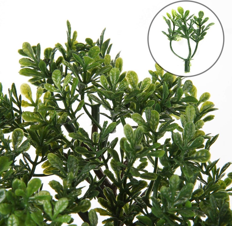 Briful شجرة بونساي صناعية من العرعر نباتات مزيفة داخلية صغيرة ديكور مع أصص سيراميك للمنزل طاولة مكتب حمام رف غرفة نوم غرفة معيشة ديكورات مزرعة - Image 5