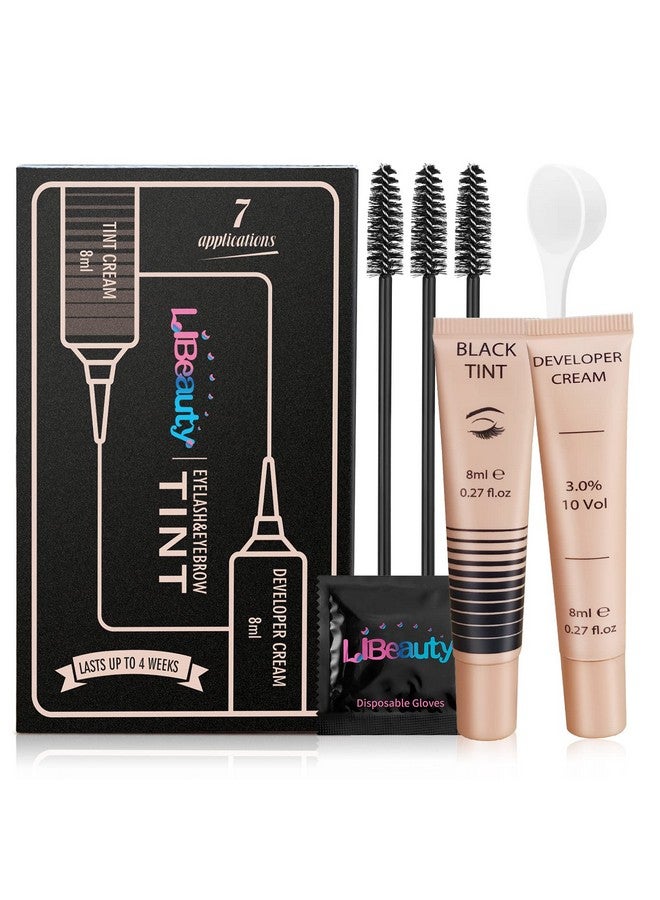 Libeauty Eyelash Black Color Kit Instant Eyebrow Black Hair Colour Kit Voluminous Coloring for Lash and Brow Perfect Partner for Lash Perm/Lift/Lamination Treatment - Image 1