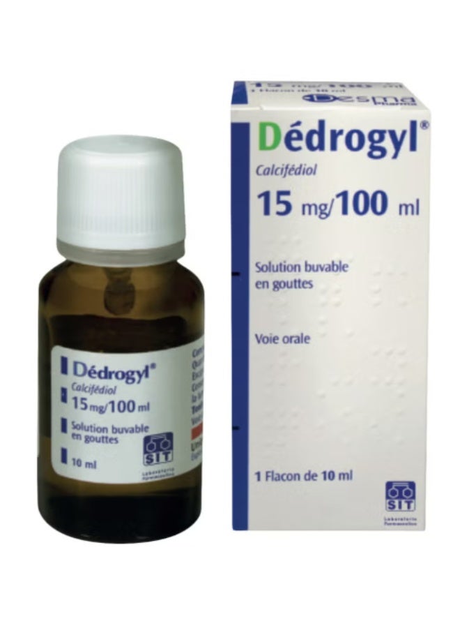 Dedrogyl Oral Drops Solution 10ml (15mg/100ml)