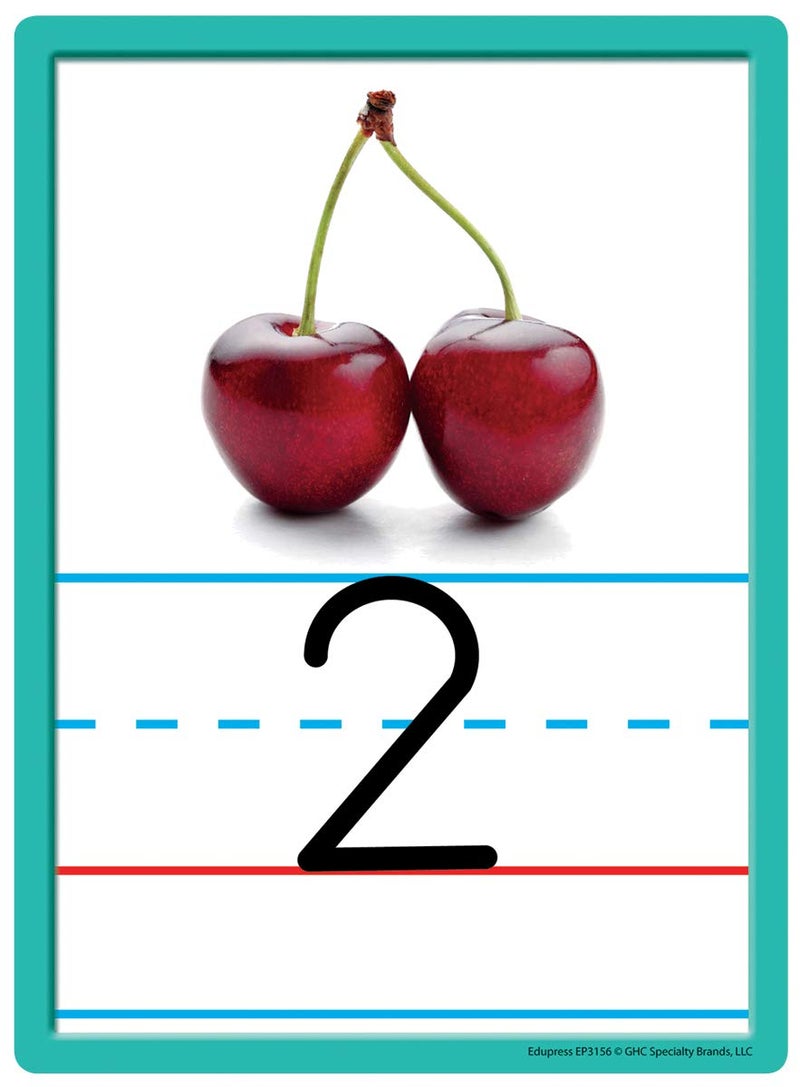 Edupress Alphabet and Numbers Accents, Pack of 36 Multicolored 6" x 8" - Image 3