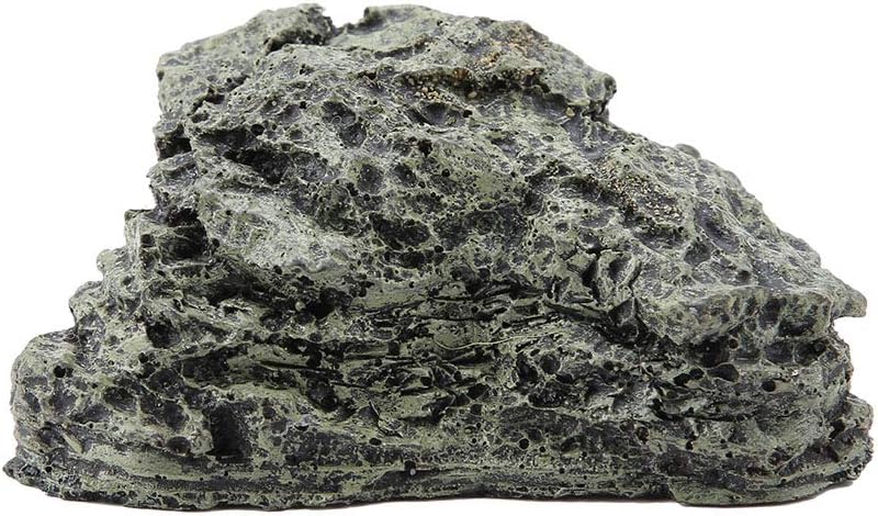 klarako Fish Hide Habitat, Reptile House Shelter, Basking Cave Crawling Terrace Hiding Cave, Reptile Box Shelter Turtles Hiding(B-025A Little Turtle Cave) - Image 4