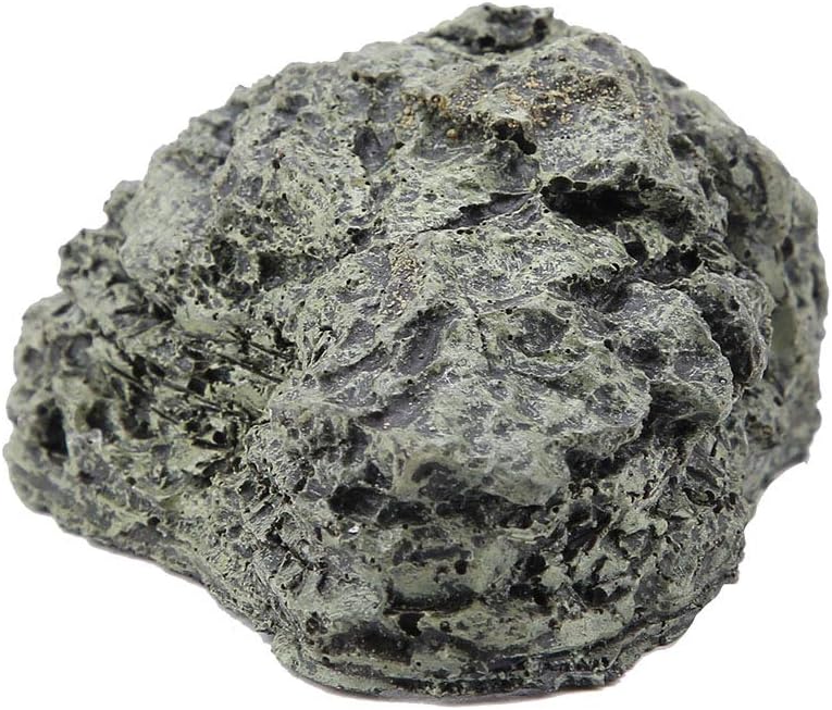 klarako Fish Hide Habitat, Reptile House Shelter, Basking Cave Crawling Terrace Hiding Cave, Reptile Box Shelter Turtles Hiding(B-025A Little Turtle Cave) - Image 2