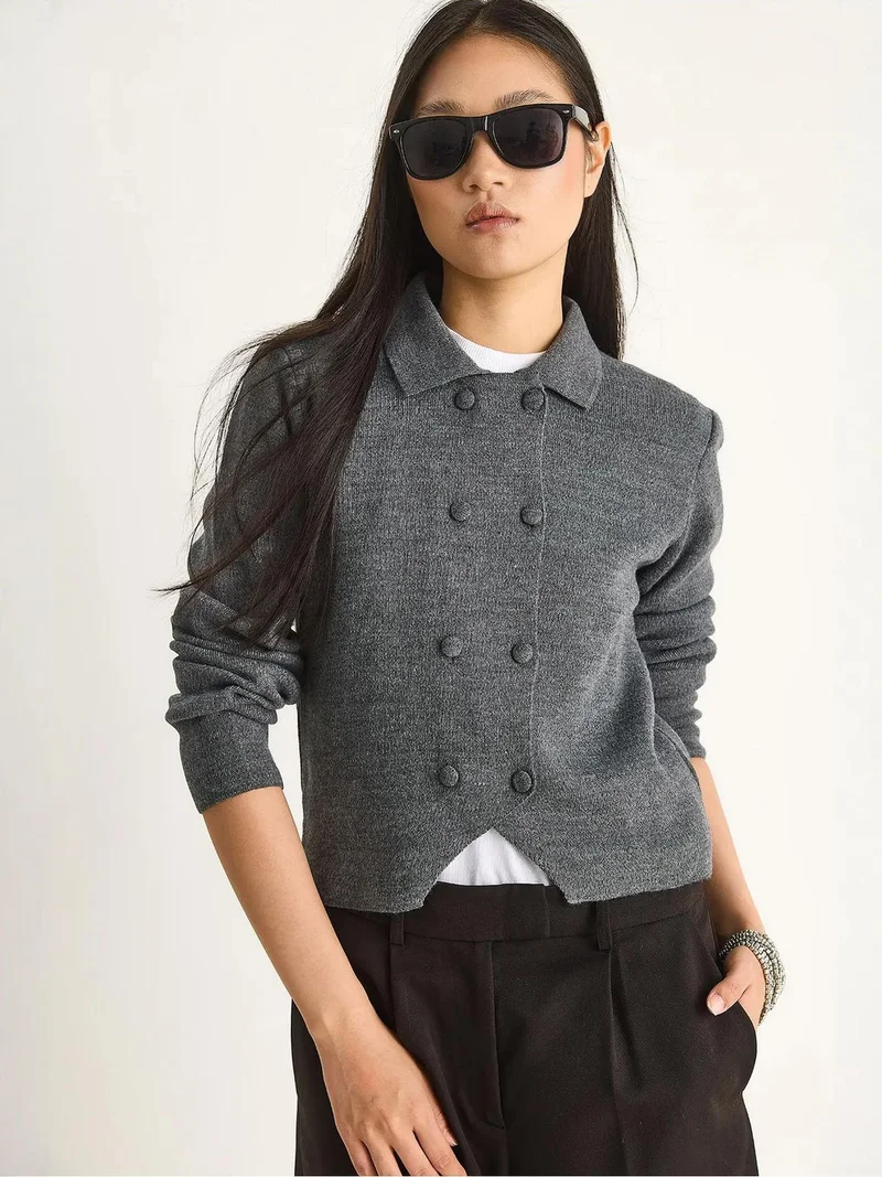 بيانكو لوتشي LUCCI Buttoned Cardigan