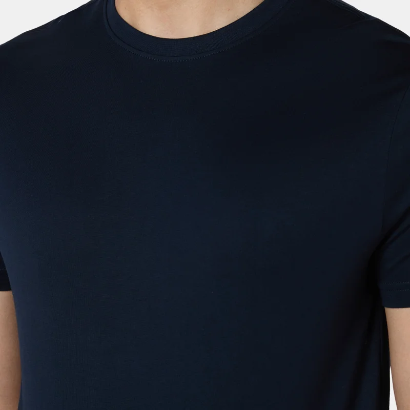 Sun And Sand Sports Blue Men's Supima T-Shirt for Men | Best Price UAE