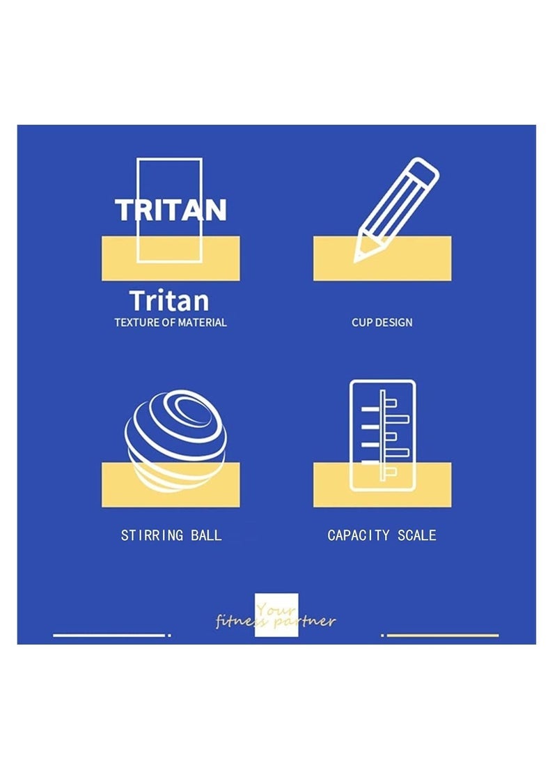 Captaintech Shaker Bottle Perfect for Protein Shakes and Pre-Workout Shaking Cup Protein Powder Milkshake Cup Sports Fitness Water Cup Mixes Protein Shaker Bottle (Purple) - Image 4