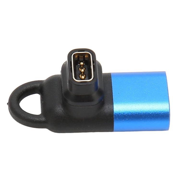 محول شاحن ساعة USB Type C محول شاحن ساعة ذكية آمن لـ Coros Pace2 Apex Pro Vertix Vertix 2 أسود للمسافرين - Image 1
