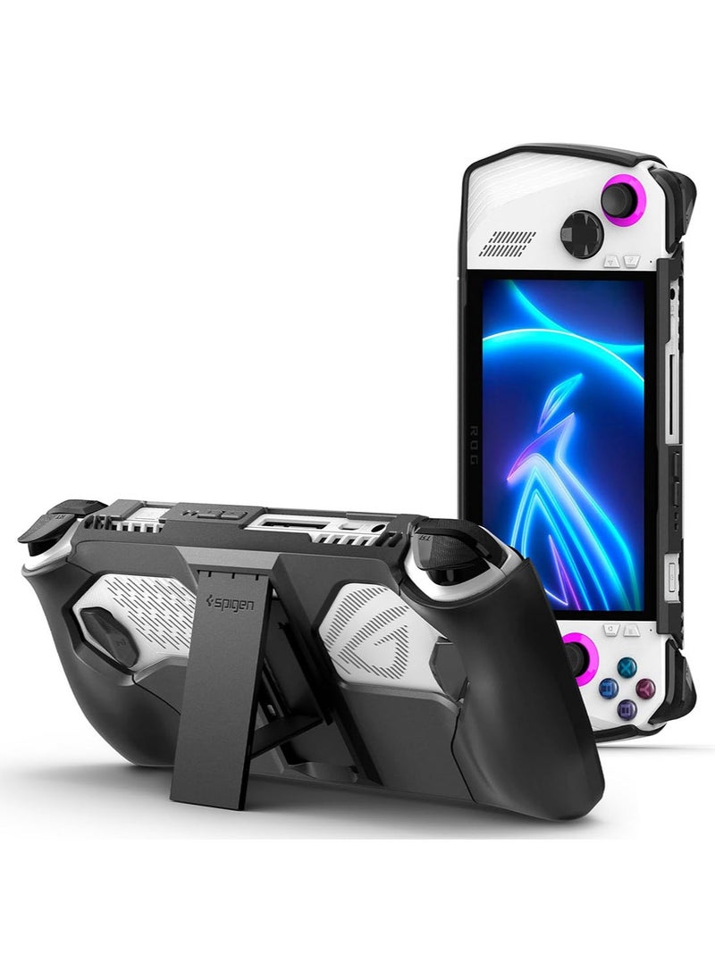Spigen Thin Fit Pro Protective ASUS Rog Ally Case Cover with Kickstand for ROG Ally RC71L (2023) with Shock-Absorption Anti-Scratch Protector Rog Ally Accessories - Black  - Image 1