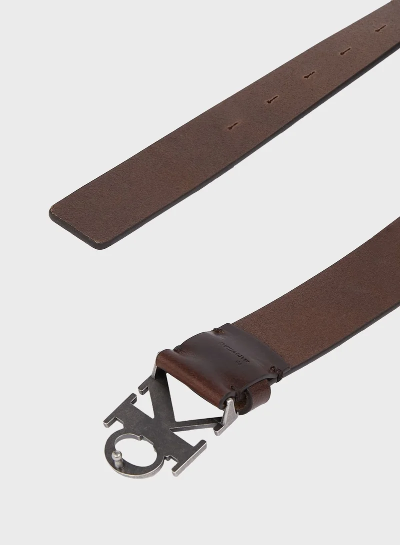 Calvin Klein Jeans Logo Allocated Hole Belt