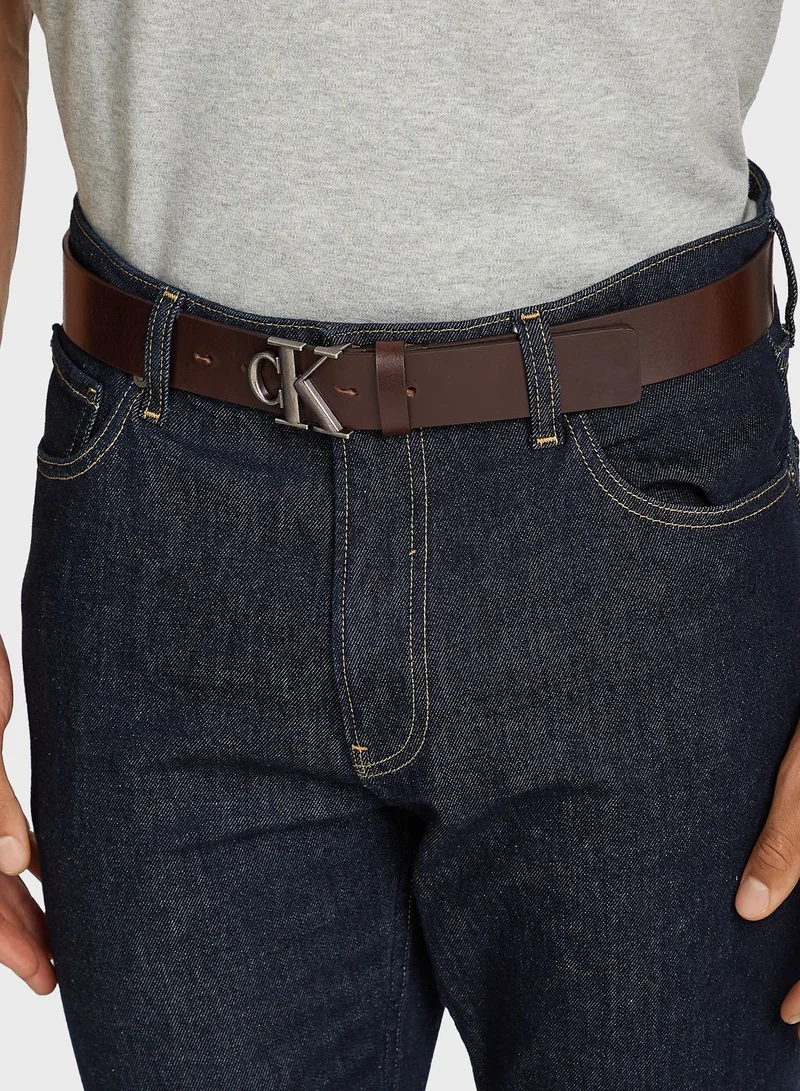 Calvin Klein Jeans Logo Allocated Hole Belt