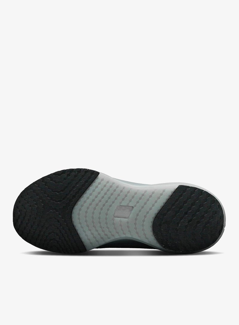 Asian Light Grey and Firozi Running Shoes for Men and Boys - Image 5