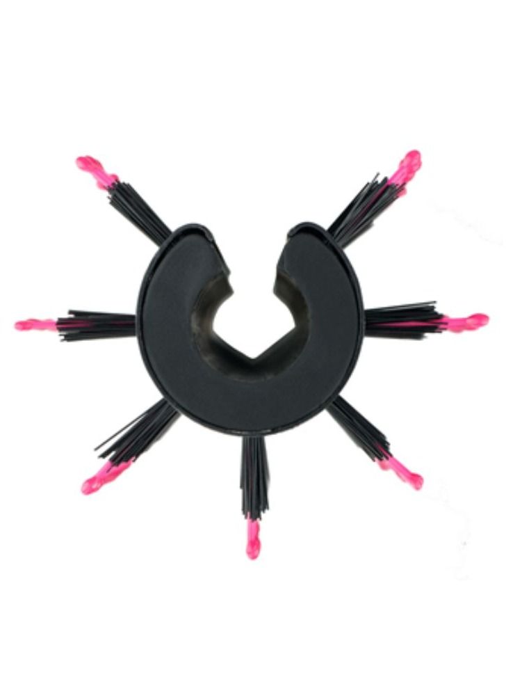 Wet Brush Volumizing 2.5 Round Brush Thick, Fuller, Reducing Breakage, Glossy Finish, Ceramic Barrel - Image 4