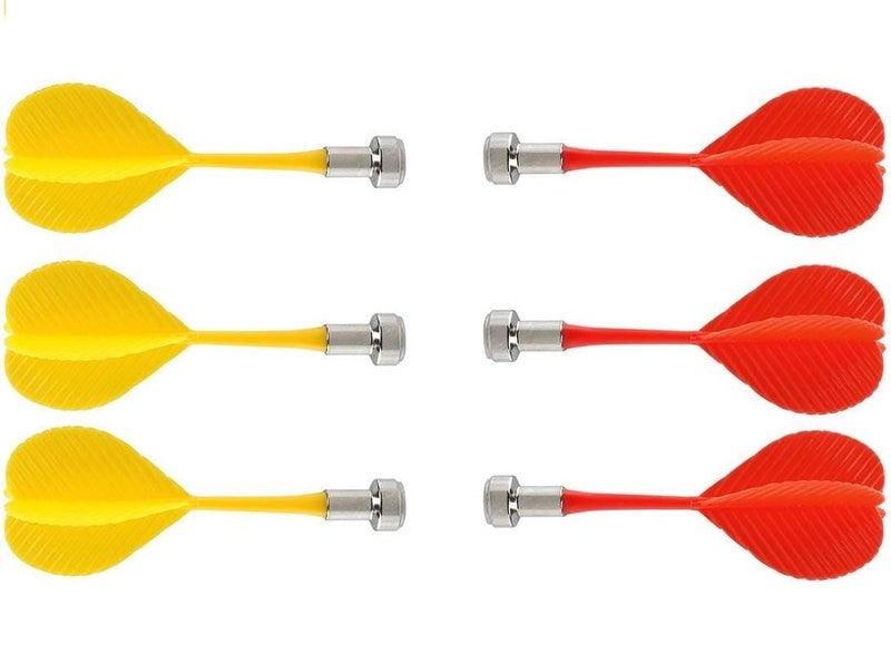 Serveuttam Darts for Adult - Professional Darts for Dart Board | Steel Pointed Darts for Professional Play | 15cm Long Air Steel Dart (Magnetic Dart Pack of 6) - Image 1