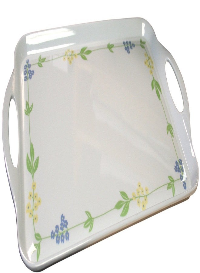Reston Lloyd Corelle Coordinates Rectangular Melamine Serving/Ottoman Tray - Image 1