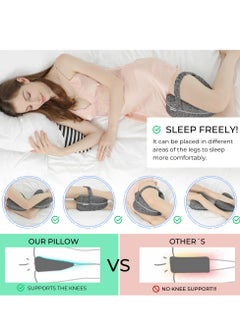 Daytoyz Memory Foam Pillow for Legs and Knees. Leg Positioning Pillow for Sidesleepers. Ergonomic Cushion for Relieve Back, Hip, Sciatica, and Joint Pain.  - Image 3