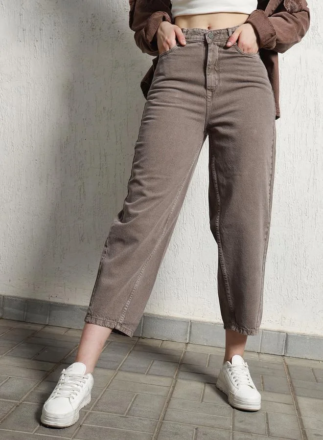 هوبرهولمي جينز نسائي بيج قطن 1% مطول بقصة ضيقة