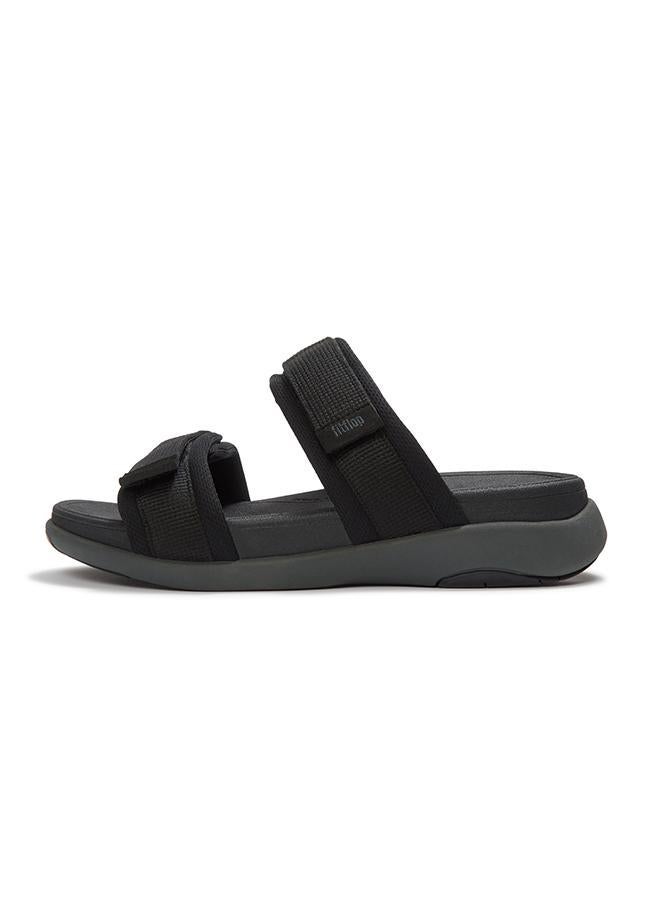 FitFlop F-MODE GO TWO BAR SLIDE - PADDED WEBBING - Image 1