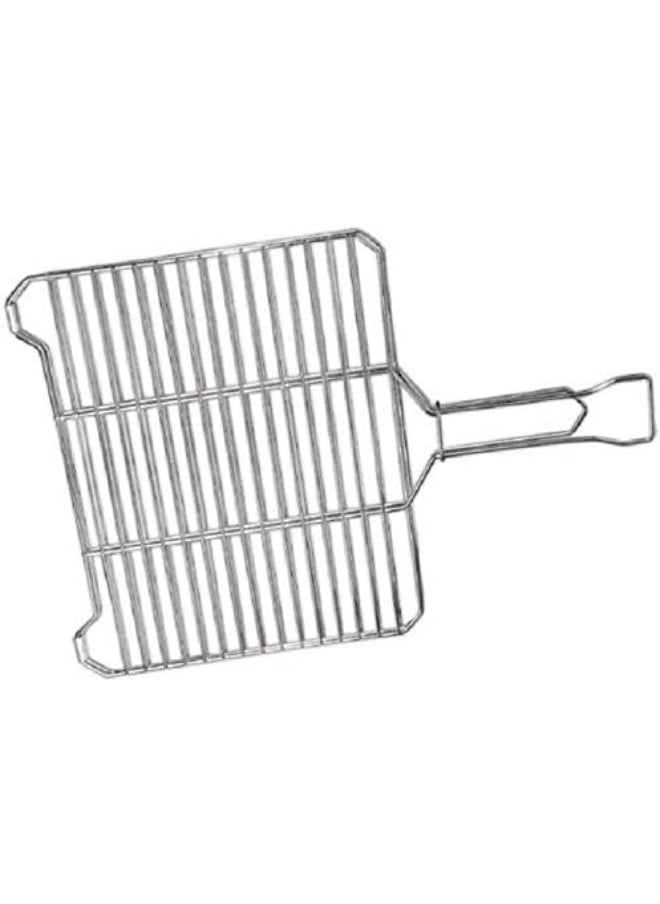 Generic Grill Mesh 36x45cm with 30cm Handle – Heavy-Duty BBQ Net for Outdoor Grilling & Roasting  - Image 2