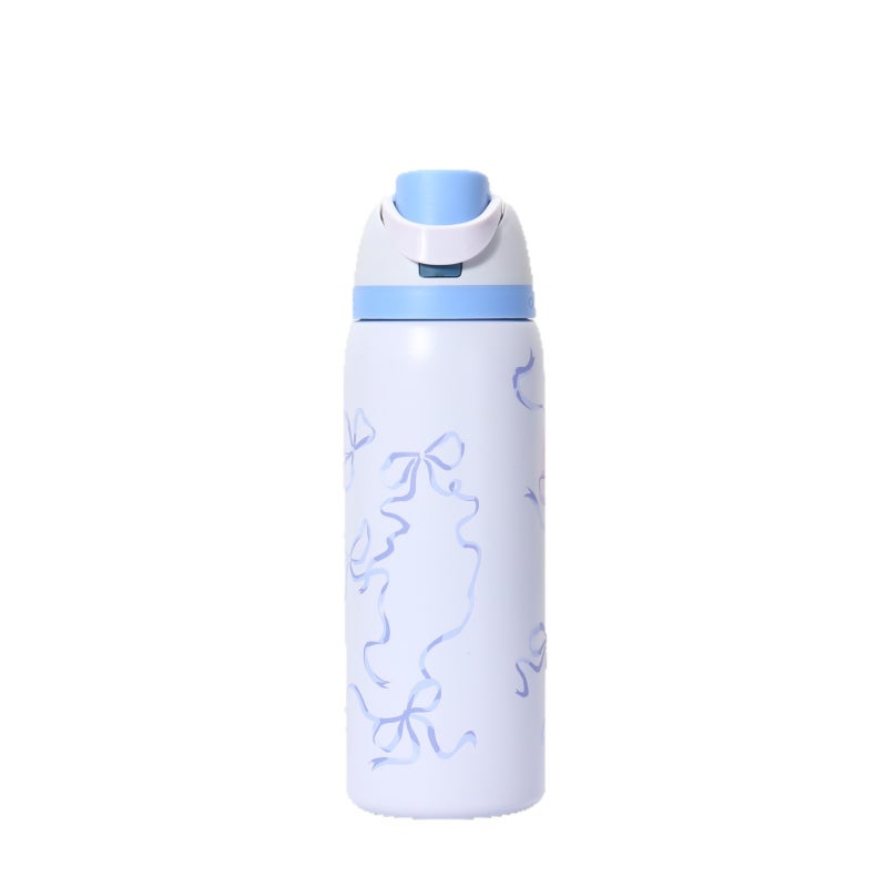 32oz Stainless Steel Vacuum Tumbler with Straw - Image 5