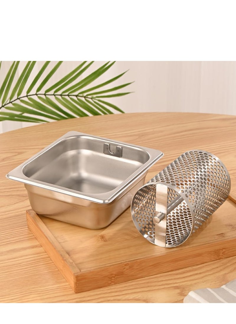 Oasisgalore 304 Stainless Steel Mess Free Butter Dispenser – Butter Wheel for Bread, Griddle.  - Image 2