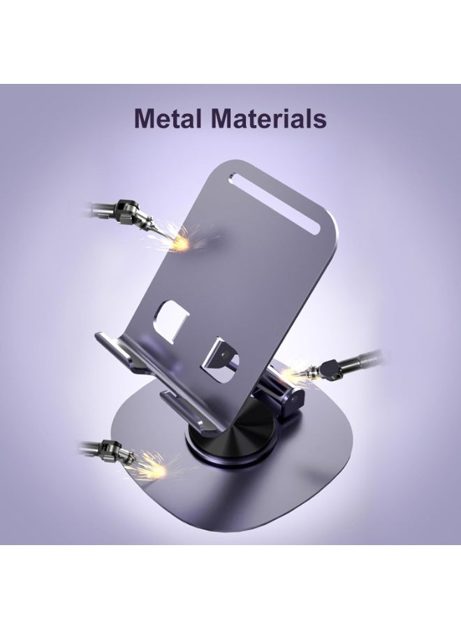 Cell Phone Stand (MultiColor) for Live Streaming, YouTube Video/Photography, Adjustable Height & Angle Phone Holder Gooseneck Flexible Arm Universal Phone Stand for Desk, Office, Kitchen - Image 4