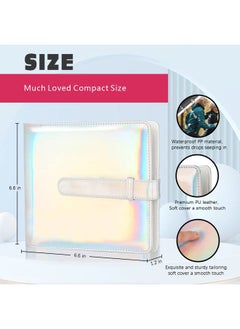 Veicevol 256 Pockets Photo Album for Polaroid Go Instant Mini Camera, Premium Vegan Leather Cover Picture Albums for Polaroid Go Camera & Film, Portable Photo Album Book Holds 256 Photos (Magic Silver)  - Image 3