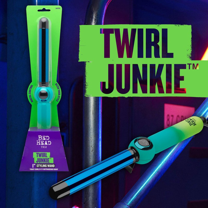 Bed Head Twirl Junkie Digital Curling Wand | Tight Curls and Waves, (1 in) - Image 5