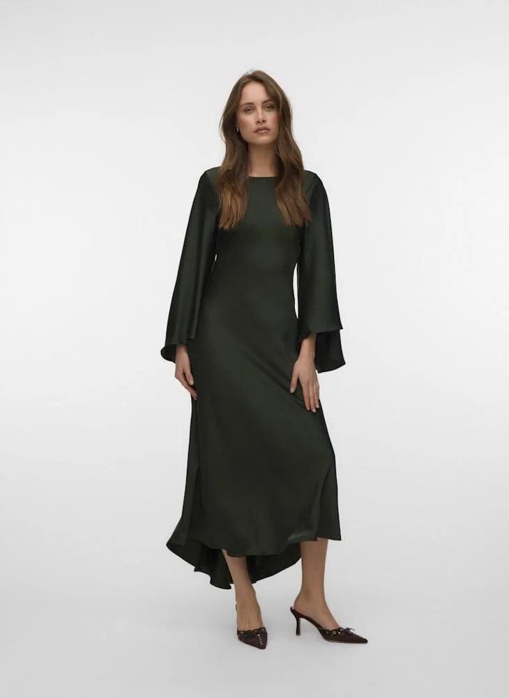 Kamile Wide Sleeve Maxi Dress