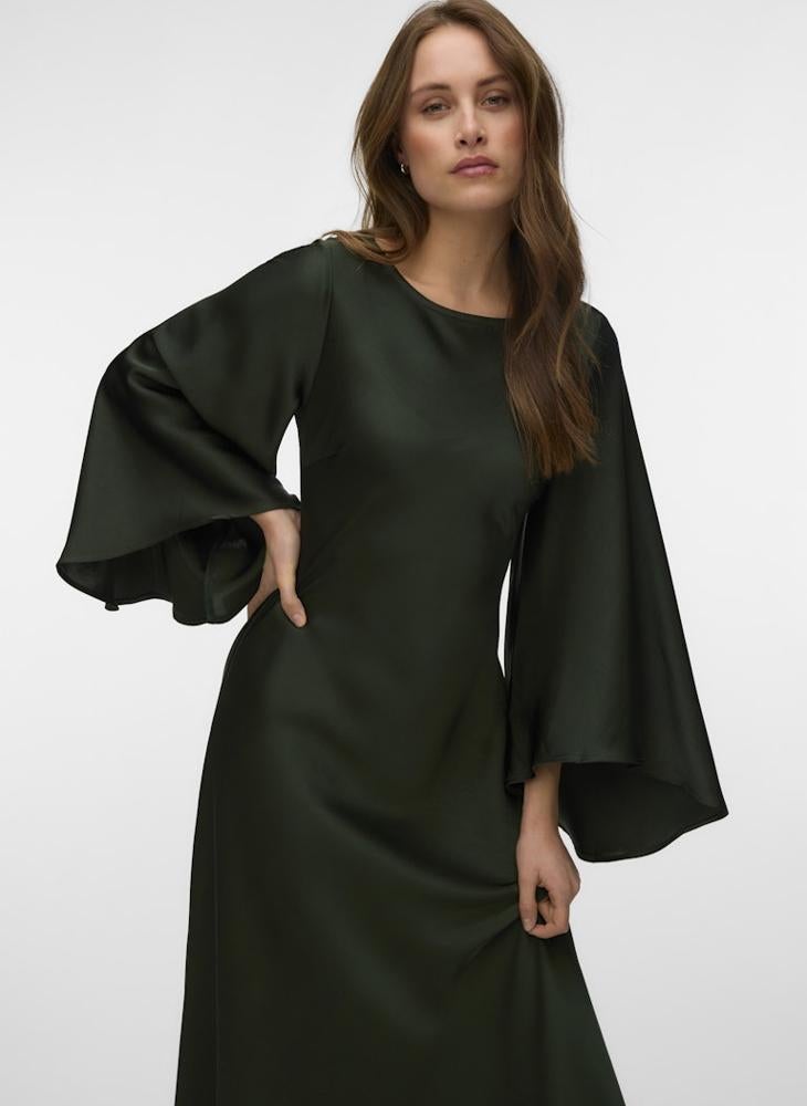 VERO MODA Kamile Wide Sleeve Maxi Dress - Image 4