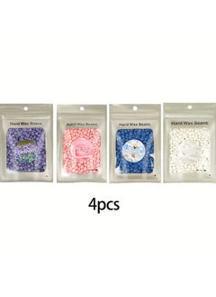 Rozino 4 PACK  Painless Hard Wax Beads for Hair Removal - 50g  - Image 1