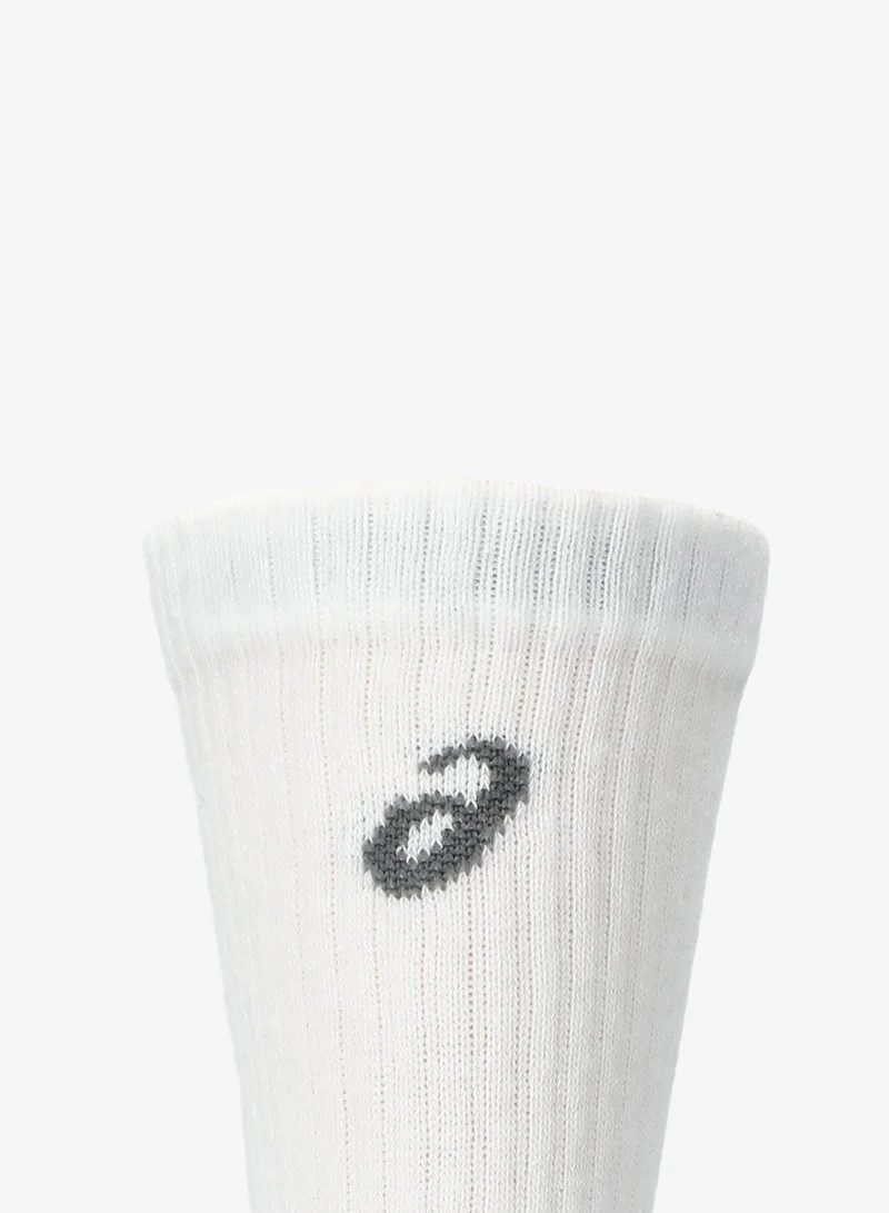 Asics BRILLIANT WHITE 3 Pack Crew Socks  | Best Price UAE