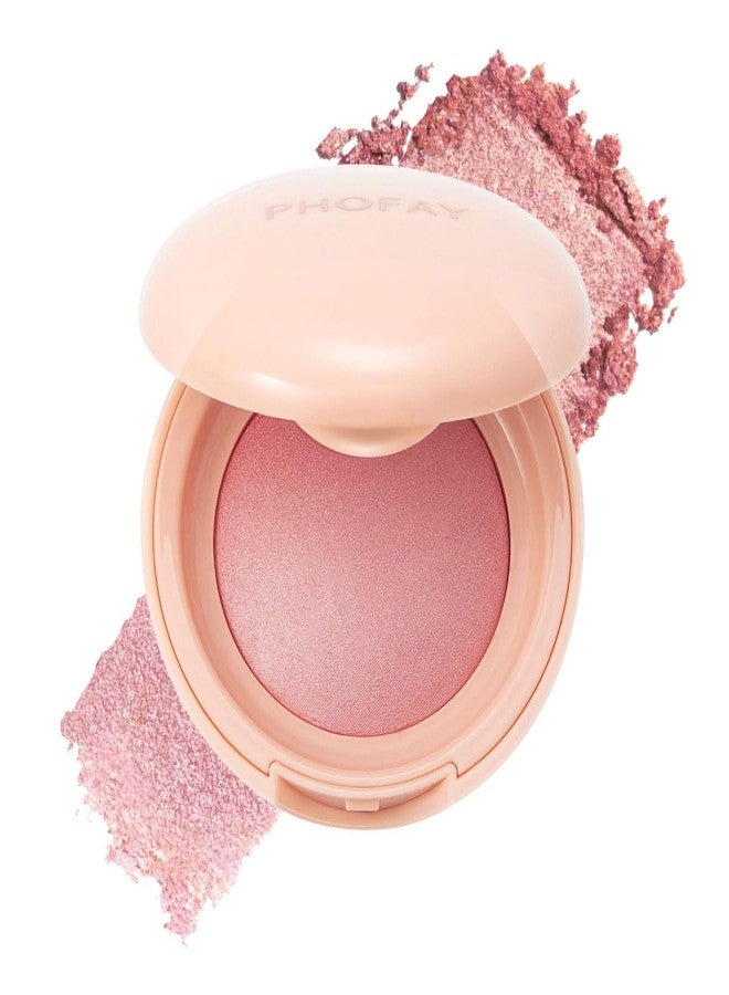 PHOFAY Luminous Blush Powder-Multi-Use Formula, Ultra-Fine & Smooth, Longer-Lasting Wear with Natural Luminous Glow (01#) - Image 1