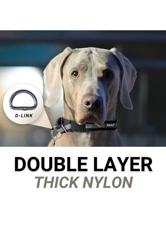 BURAQ Pets 5 Pcs Reflective Dog Collar, Feautures With Adjustable & Durable, Nylon Dog Belt, Heavy Metal D Ring & Strong Breakaway Buckle, For Dogs (Multicolor),53 cm,W_30 cm - Image 2