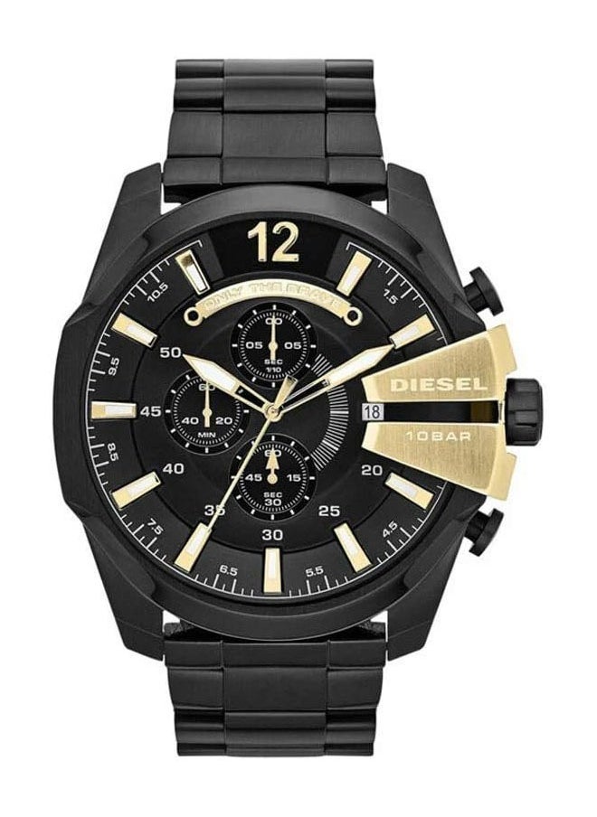 DIESEL Men's Smart round stainless steel Chronograph watch 59mm black DZ4309  - Image 1