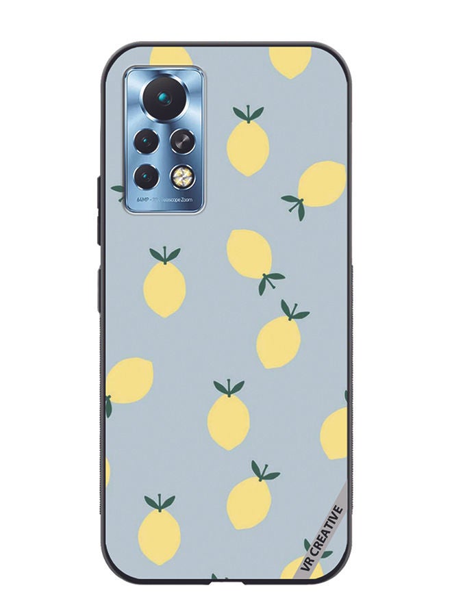 VR CREATIVE Protective Case Cover For Infinix Note 11 Pro Lemon Design Multicolour - Image 1