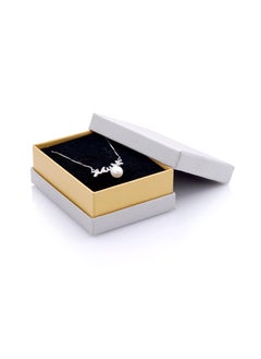 Subhati Pendant " Ummi Design " With Silver 925 , Zercon Stone and Cultured Pearl  - Image 2